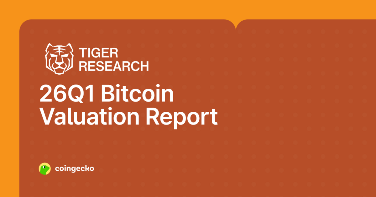 Tiger Research's 2026 Q1 Bitcoin Valuation Report: $185,500