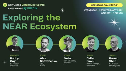 CoinGecko Virtual Meetup #18: Exploring the NEAR Ecosystem