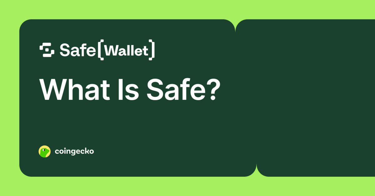  Safe: The Multisig Wallet Standard for Self-Custody 
