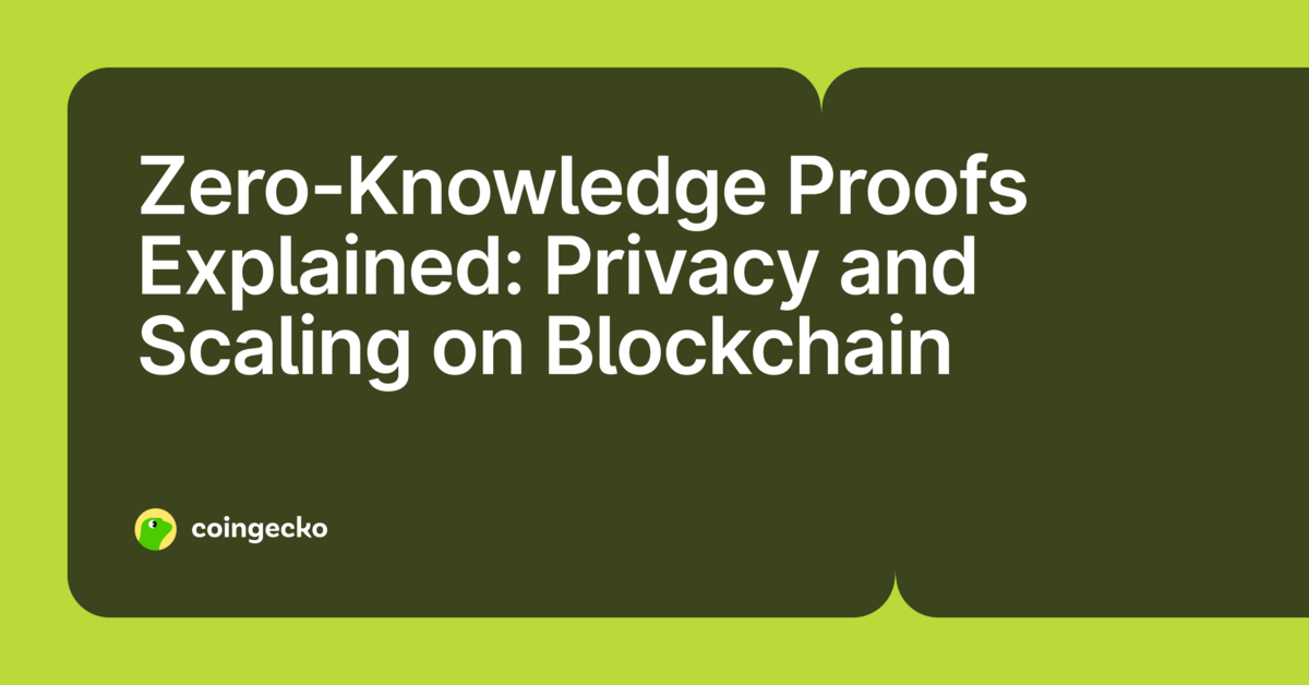 What Are Zero-Knowledge Proofs and ZK-Rollups? 