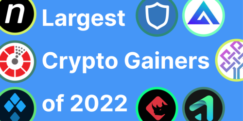Top 8 Largest Crypto Gainers of 2022