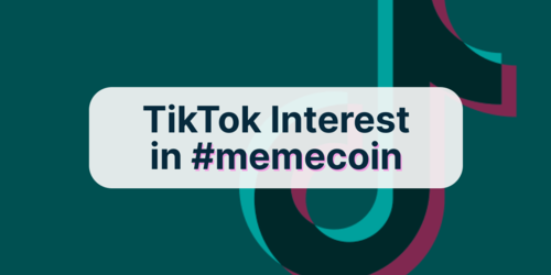 TikTok Interest in Crypto Meme Coins