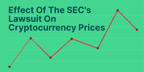 Effect Of The SEC's Lawsuit On Cryptocurrency Prices