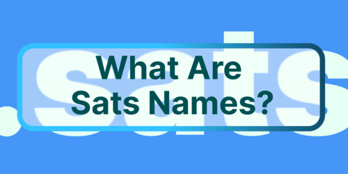 What Are Sats Names on Bitcoin?