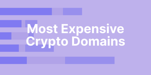 Most Expensive Crypto Domains