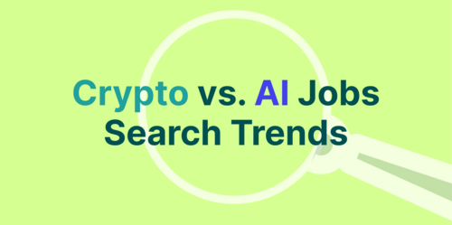 Crypto vs. AI Jobs Search Trends
